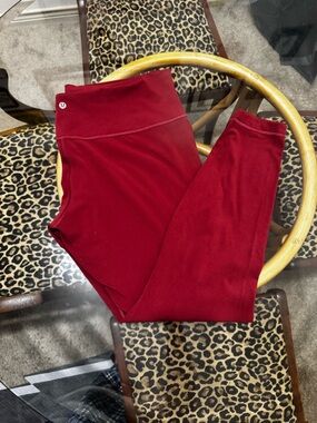 lululemon athletica Deep salmon High-Rise Leggings